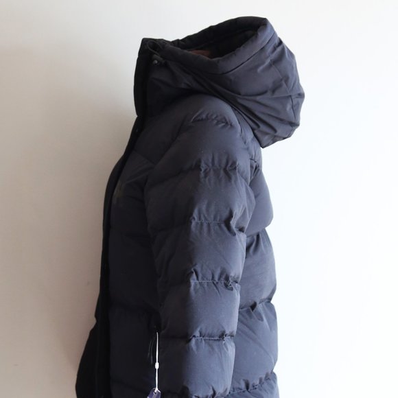 NWT HELLY HANSEN Black ADORE Puffy Parka Jacket XS - Picture 4 of 7
